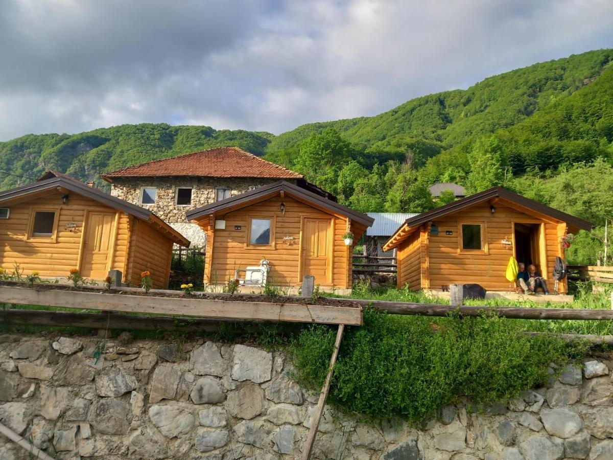Dedushi Guesthouse &Wood Cabins-Camping Place Gusinje Bagian luar foto